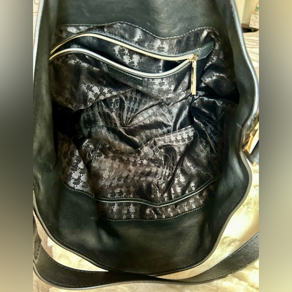 EUC Karl Lagerfeld Large all Leather Shoulder Bag like New - Picture 2 of 9